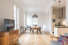 Renovation of Chamfer Apartment, Eixample, Barcelona